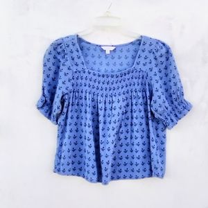 🍭Lucky brand Boho style Top